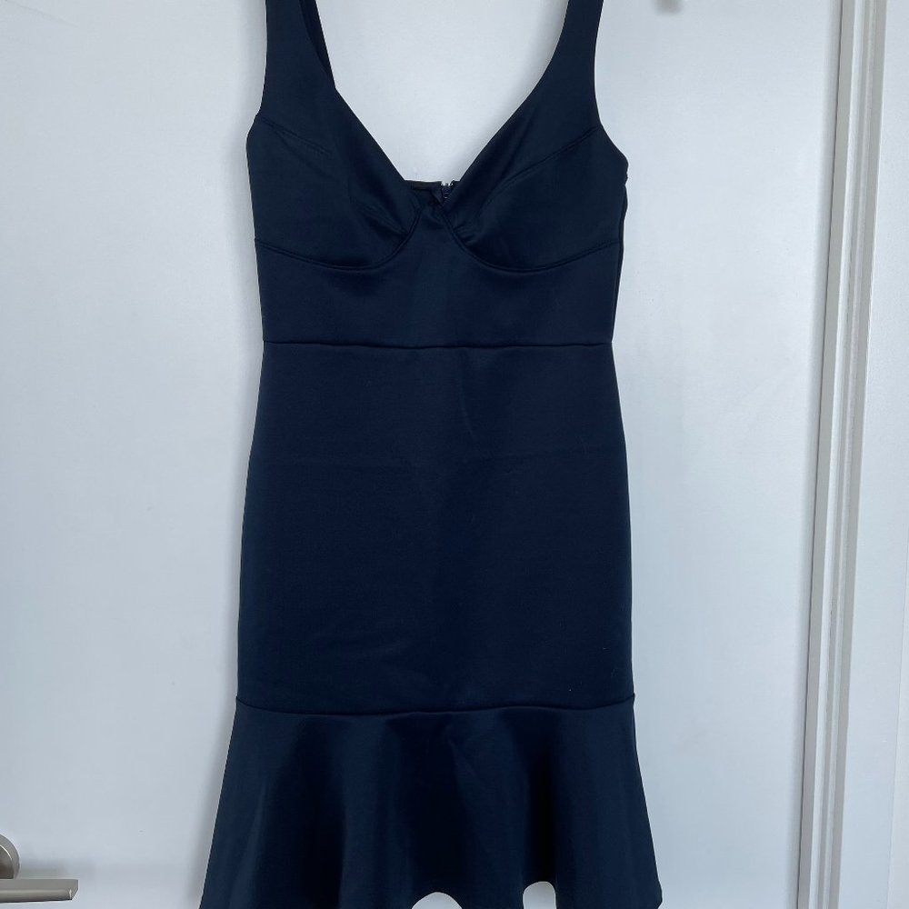 Navy Bustier Dress